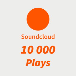 10,000 Soundcloud plays