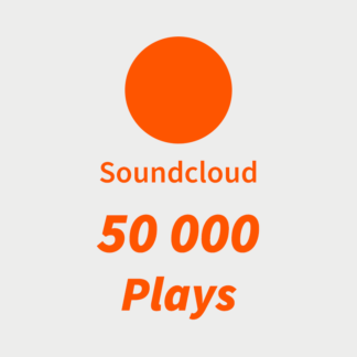 50,000 Soundcloud plays